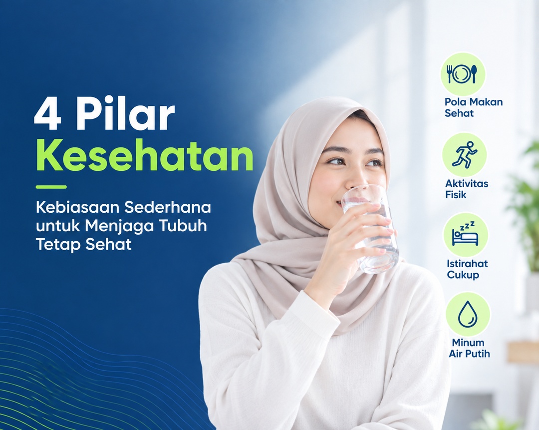 4 Pilar Kesehatan,  Kebiasaan Sederhana untuk Menjaga Tubuh Tetap Sehat